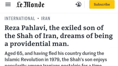 لوموند: رضا پهلوی مهره اسرائیل برای بیثباتی ایران است