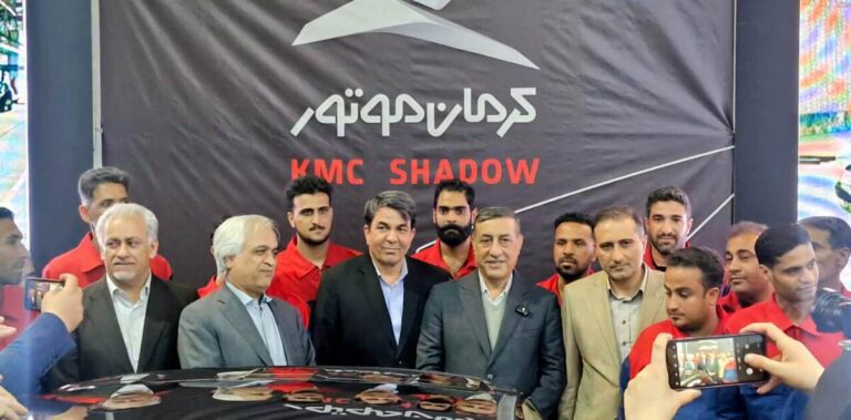 رونمایی از هاچبک ملی "کیامسی شدو" کرمان موتور با حضور معاون اجرایی رئیسجمهور (+عکس)