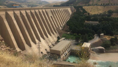 حجم آب موجود سدها ۷ درصد کاهش یافت