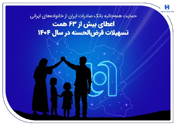 حمایت همه‌جانبه بانک صادرات ایران از خانواده‌های ایرانی
