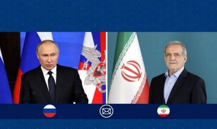گفت‌وگوی تلفنی پزشکیان و پوتین درباره آخرین وضعیت آتش‌بس